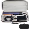 AIWMQYYF Custodia da viaggio rigida compatibile con piastra per capelli Dyson Airstraight HT01, antiurto e impermeabile, custodia da viaggio con tasca in rete per piastra, Grigio