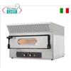 FORNO ELETTRICO per 2 PIZZE, Camera da cm 61 x 52, con CAPPA Aspirante a CARBONI ATTIVI