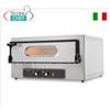 FORNO ELETTRICO per 2 Pizze, 1 CAMERA da cm 61 x 52, comandi meccanici, versione Compatta
