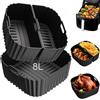 Dictien Teglia Friggitrice ad Aria per Russell Hobbs Air Fryer XXL 8L/8.3L, 3 Pezzi