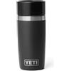 YETI Rambler Travel Bottle, Vacuum Insulated Stainless Steel Coffee Flask with Leakproof Hotshot Commuter Cap, Black, 12 oz (355 ml)