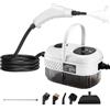 Nastopee Pulitore a vapore portatile con 8 accessori, 2500 W, pulitore a vapore per la pulizia, 1100 ml, pulitore a vapore per la casa, pulizia a vapore portatile per finestre, cucina, pavimento
