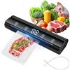 PORFOYO Macchina sottovuoto 8 in 1 macchina sottovuoto per alimenti, macchina sottovuoto professionale con indicatore LED e promemoria vocale, saldatrice per alimenti secchi o umidi e Sous Vide