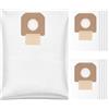 Starvortex 10 Sacchetti per Aspirapolvere Bosch 35 M AFC/35 L AFC/35 L SFC+ - Sacchetti Compatibili con Aspirapolvere Bosch Professional, Alta Capacità, Filtrazione Premium a 3 Strati, Sacchetti Filtro Durevoli