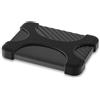 Lacdo Silicone Custodia Hard Disk Esterno per Seagate Portable, WD Elements/My Passport, Toshiba Canvio Basics/Flex Portable External Hard Drive 3TB 4TB 5TB 6TB 2.5 pollici HDD Antiurto, Nero