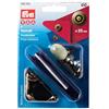 Prym 390355-Bottone Anorak Senza Cuciture, Metallo, Ottone Anticato, 20 mm