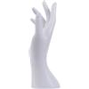 SereneLife Supporto per esposizione a mano per gioielli, manichino da donna, manichino lungo, organizer bianco per accessori, adatto per mostrare gioielli come anelli, bracciali, orologi, guanti, ecc