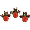 WELL HOME MOBILIARIO & DECORACIÓN Set di 3 pipistrelli decorativi per Halloween