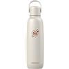 SodaStream Fizz & Go - Borraccia Sabbia per bevande frizzanti in acciaio con doppia parete isolante da 0,9 l,mantiene le bevande calde o fredde per 12 ore, compatibile con macchine per acqua frizzante