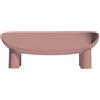 Driade - Divano da giardino a 2 posti Roly Poly - Rosa - Polietilene - Designer Faye Toogood