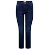 ONLY CARMAKOMA CARAUGUSTA HW Straight DNM BJ61-2 Noos, Blu Jeans Scuro, 42W x 32L