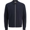 JJ rebel Jrebcallum - Polo a Maglia Intera con Zip, Nero, M