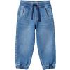 United Colors of Benetton Pantalone 44LGGF01V, Blu, 2 Anni Bambino