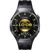 Huawei WATCH GT6 Pro, Cassa 46mm in titanio e cinturino nero. Compatibile con iOS e Android. Fino a 21 giorni di autonomia.