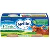 MELLIN-OMO.VITELLO 2X80G