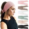 DRESHOW 6 Pezzi Donna Fasce per Capelli da Yoga Allenamento Sportivo Fasce per Capelli Accessorio per Capelli Carino