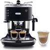 DeLonghi ECO311.BK Icona Macchina da Caffe' Sistema Manuale Potenza 1100 W Capacita' 1,4 Litri Cappuccino System Porta Filtro Nero