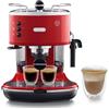 DELONGHI De longhi macchina espresso manuale icona classic eco311r rossa 15 bar 14 l 1100w