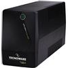 Tecnoware Era Plus 1200 Ups 1200va-840W Tecnologia Lineinteractive con Stabilizzatore Onda Pseudo Sinusoidale Schuko Usb