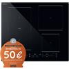 Hotpoint HB 4860C CPNE Piano Cottura a Induzione da Incasso 59cm Nero 4 Zone