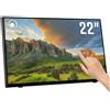 Atlantis Land A05-T22A-VHDM Monitor Pc 21.4'' 1920x1080 Pixel Full Hd LED Touch Screen Nero