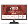 AOC Q27E3UAM - Monitor Quad HD da 27 pollici, AdaptiveSync, altoparlanti (2560x1440, 75 Hz, DisplayPort, HDMI, hub USB), colore nero