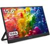 Atlantis Monitor Portatile 16 Pollici, 1080P Full HD 1920x1080, HDMI-Type_C, Speaker 2x1W, Inclinazione Regolabile, display IPS, per Notebook-Console-Switch- 179-179, Cavo HDMI 1,5m-Type_C, peso 1Kg