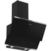 Silverline 3490.6.733.01 Oslo Cappa a parete drop control cm. 60 Classe B 576 m3-h nera