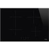Smeg Universal SI1B2742D Piano cottura Nero Da incasso 75 cm Piano cottura a induzione 4 Fuochi
