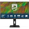 Philips 27B1N3800 3000 Series monitor a LED 27'' 3840 x 2160 4K UHD (2160p) @ 60 Hz IPS 350 cd-m² 1000:1 4 ms 2xHDMI DisplayPort altoparlanti nero