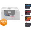 Brother MFC-J4535DWXL Stampante Multifunzione Inkjet A4 Wi-Fi Colore ADF Fronte-Retro