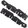 Kacepar Staffa guida paraurti anteriore sinistra destra, staffe di fissaggio paraurti anteriore auto, staffa paraurti auto compatibile con Audi A3 2009-2013