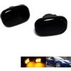 RZG 2 indicatori di direzione laterali a LED neri per Hi-Lux VII Pickup RAV4 Celica Corolla MR2 Supra Harrier RX
