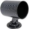 LKRXW 52mm Supporto Strumentazione Auto Copriferro Strumenti a Foro Singolo | Portacialde Calibro Cruscotto Porta Manometro Coppetta Portastrumenti Pod Monoforo Carbonio