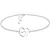 Sofia Milani - Bracciale da Donna in Argento 925 - Ciondolo a Cuore - B0336