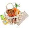 HABA Creative Play - Cestino per la spesa in legno e tessuto - Accessori per negozio e cucina giochi per bambini dai 3 anni - 2012304001
