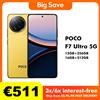 POCO F7 Ultra 5G NFC 12GB/256GB 16GB/512GB Versione globale Cellulare senza caricabatterie All New World Primiere - Black