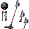 LARESAR V8 48000PA 500W Cordless Aspirapolvere Auto 60 Minuti Elettrodomestico Senza Fili Batteria Rimovibile NUOVO Motore Brushless - EU PLUG