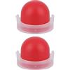 lasuroa 2pz Ricambio Bulbo di Adescamento, 694395 Gomma Pompetta Benzina Decespugliatore Compatibile con Briggs & Stratton 5085 5085H 5085K Piccoli Motori per Tosaerba