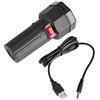 TOPINCN Motore per Barbecue, Motore Rotatore per Barbecue DC 5V Motore per Griglia in Plastica con Cavo USB da 1 M a Basso Rumore per Barbecue Grill Picnic Roaster Nero