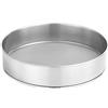 NIDONE Farina Sieve Setaccio Setaccio Setacciatore in Acciaio Inox Silter in Polvere in Polvere con Cucina a Maglia fine 30 cm