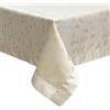 Nada Home Tovaglia Natalizia Jacquard 140x450 cm 24 Posti con Lurex - Preziosa Home Modello Natalia - Copritavola Natalizio Elegante Made in Italy, Antimacchia, Idrorepellente, No Stiro