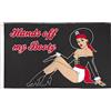 AZ FLAG Bandiera Pirata Hands off My Booty 150x90cm - Bandiera dei Pirati - Teschio 90 x 150 cm