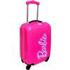 CARTOON Trolley da viaggio in ABS Barbie per bambini valigia 50 x 33 x 20 cm con quattro ruote e manico allungabile