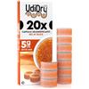 Udivita 20 Capsule Essiccanti per Apparecchi Acustici UdiDry Caps 5g 31mm con Gel di Silice di Alta Qualità - Capsule Deumidificanti Assorbi Umidità con Indicatore di Colore per Asciugatura Protesi Acustiche