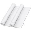 MEARCOOH Pacco 2 Gomma EVA Bianca, MEARCOOH Schiuma EVA 1mm di spessore 34 x 124.5cm EVA Foam Cosplay, ad alta densità 86kg/m3 per il progetto di fai da te in costume (2PCS 1mm Bianca)