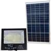 SQUADO - Faro 400W A Led Con Pannello Solare E Sensore Crepuscolare Con Telecomando