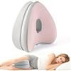 Dioxide Cuscino per Gambe, Cuscino Gambe per Dormire (Rosa) | Dormitori Laterali con Memory Foam, Cuscino per Ginocchia per Fianchi per Gambe, Ginocchia, Anche, Schiena e Gravidanza