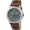 Breil Orologio TW1482 UOMO ARMY quadrante MONO-COLORE GRIGIO movimento SOLO TEMPO - 3 LANCETTE QUARZO e CINTURINO PELLE DI VITELLO MARRONE