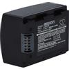 vhbw batteria compatibile con Samsung HMX-H300BP, HMX-H300BN, HMX-F50BN, HMX-F90, HMX-F80, HMX-H300 videocamera camcorder (1100mAh, 3,7V, Li-Ion)
